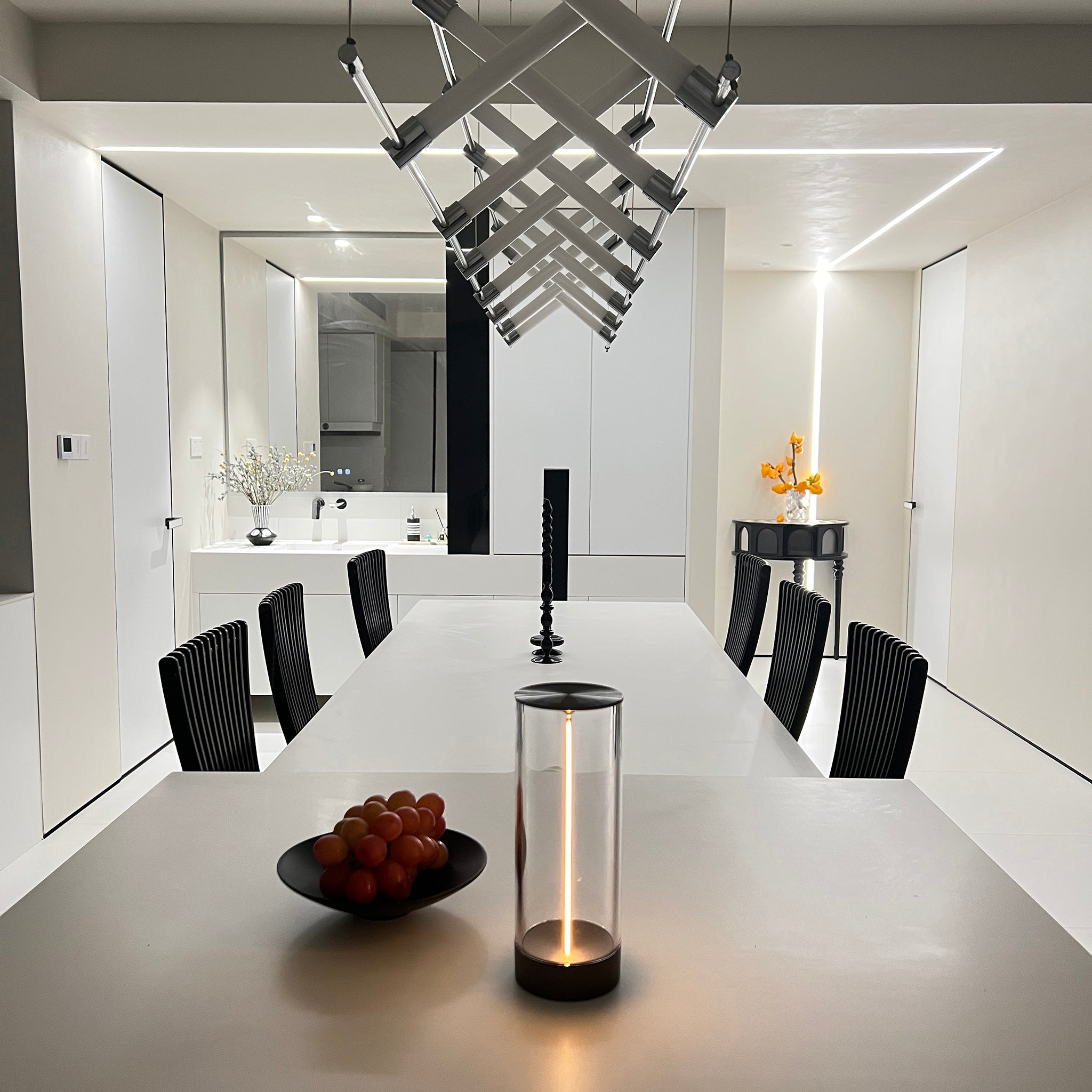 Auge Light 12.76 in Cordless Table Lamp for Desk Setup Dimmable - Auge Light