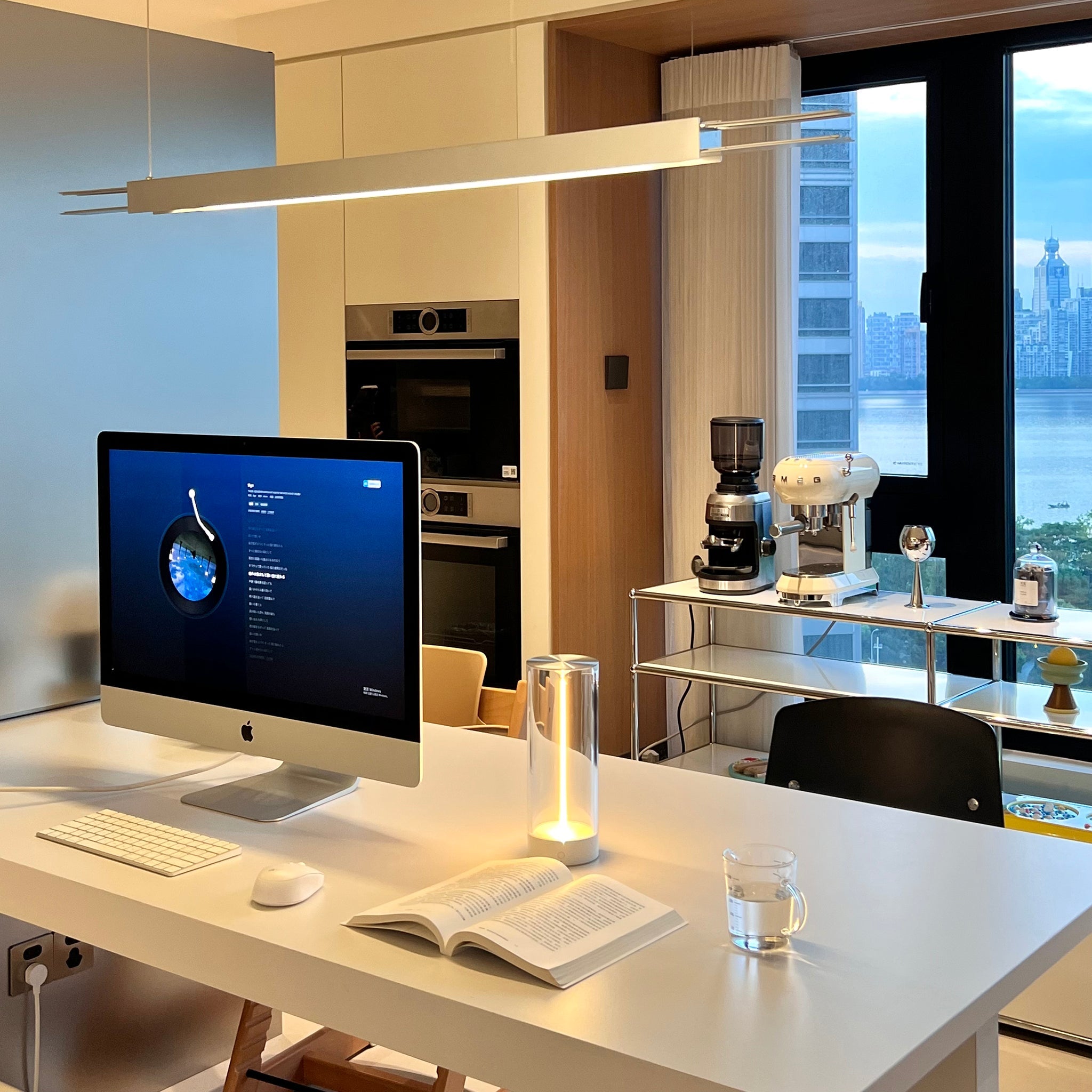 Auge Light 12.76 in Cordless Table Lamp for Desk Setup Dimmable - Auge Light