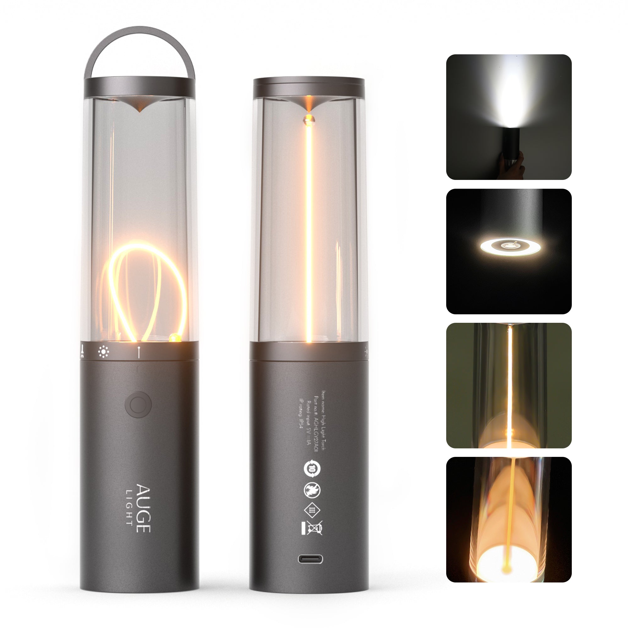 Auge Light 4 - in - 1 Portable Camping Lantern - Auge Light