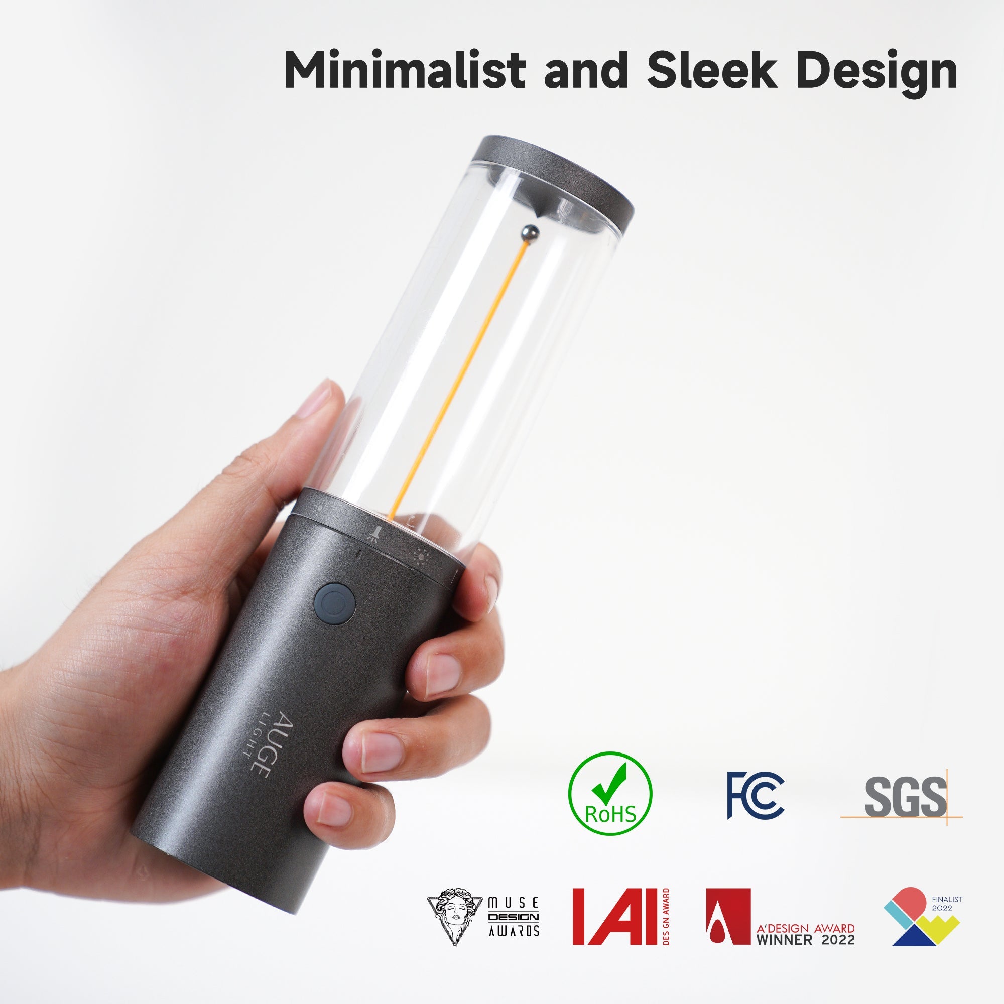 Auge Light 4 - in - 1 Portable Camping Lantern - Auge Light