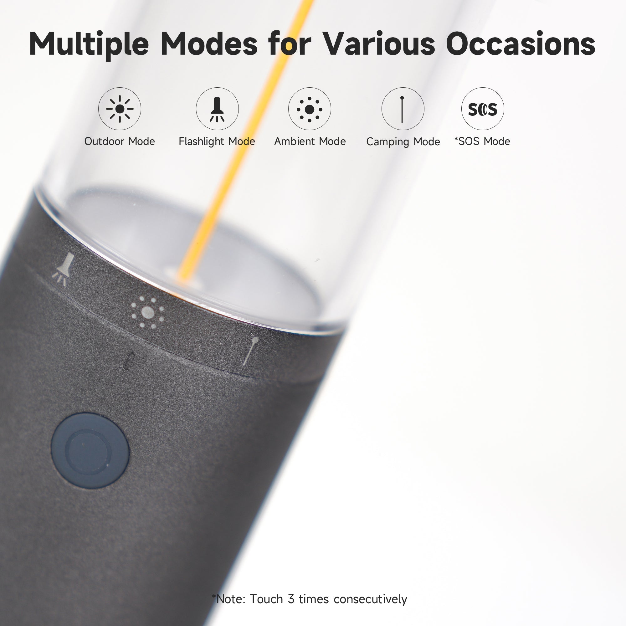 Auge Light 4 - in - 1 Portable Camping Lantern - Auge Light