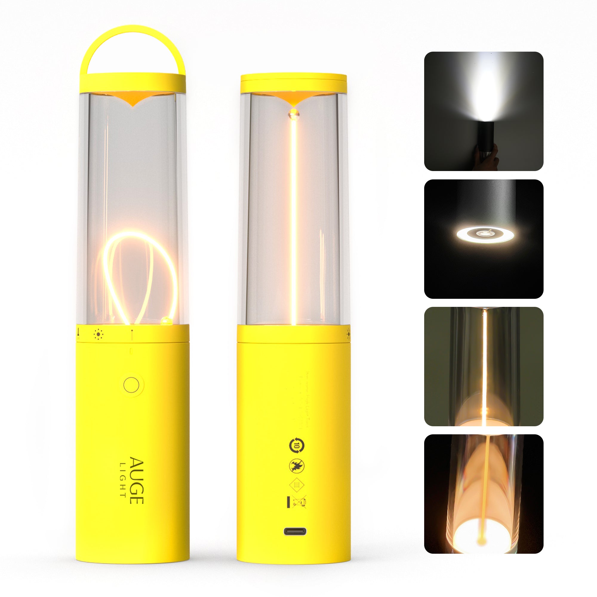 Auge Light 4 - in - 1 Portable Camping Lantern - Auge Light