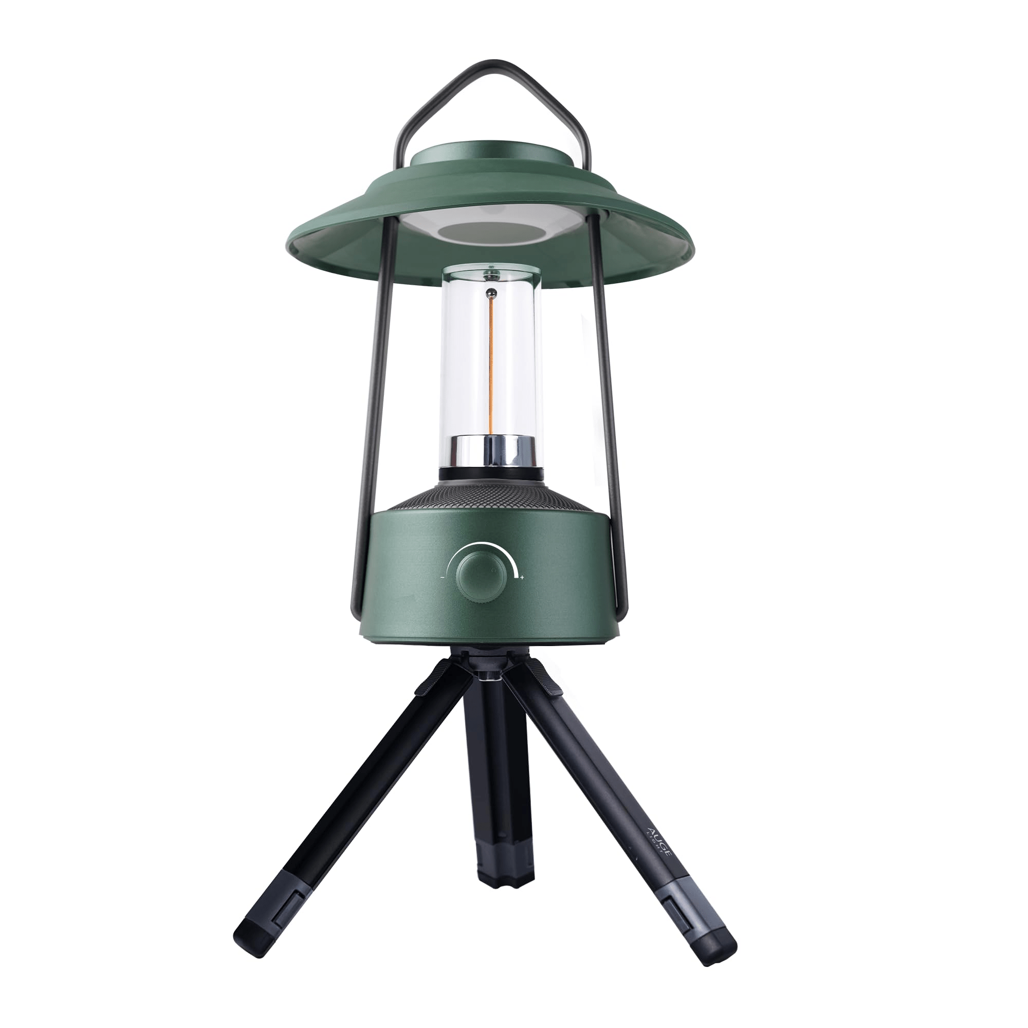 LED Camping Lantern, Dimmable with Dual Color Temperature 1600K - 5000K, Metal Construction, Portable with Tripod Stand - Auge Light