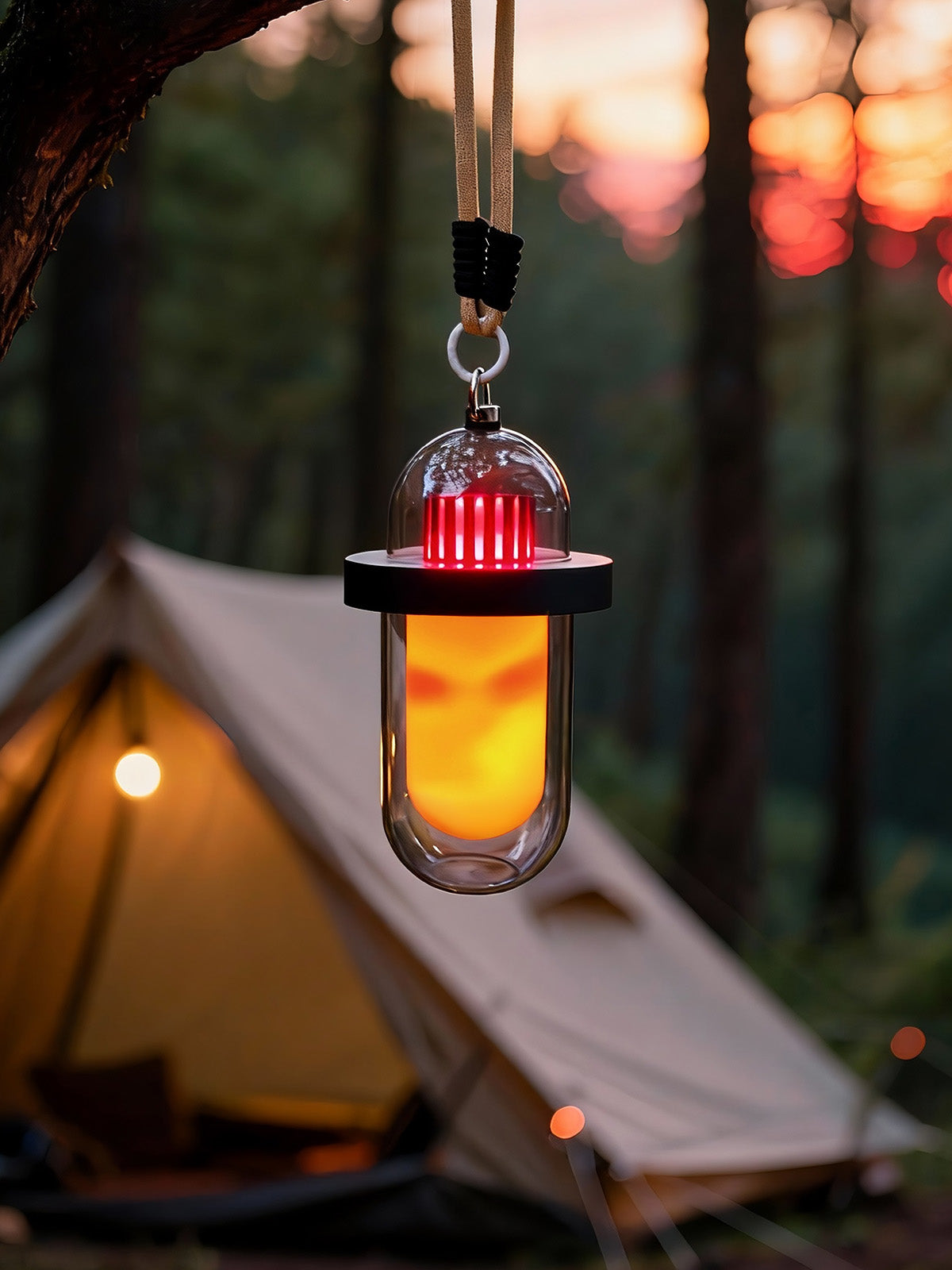 How to Choose the Best Camping Lantern? Portable Design + Realistic Flame Light Makes All the Difference