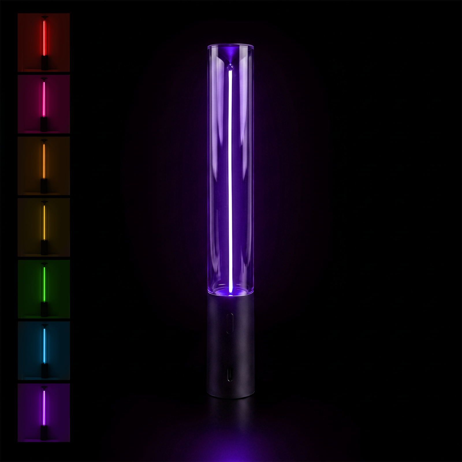 Augelight Portable RGB Ambient Light Wall Sconce Rechargeable USB Torch Lights Cordless Mood Light for Gaming