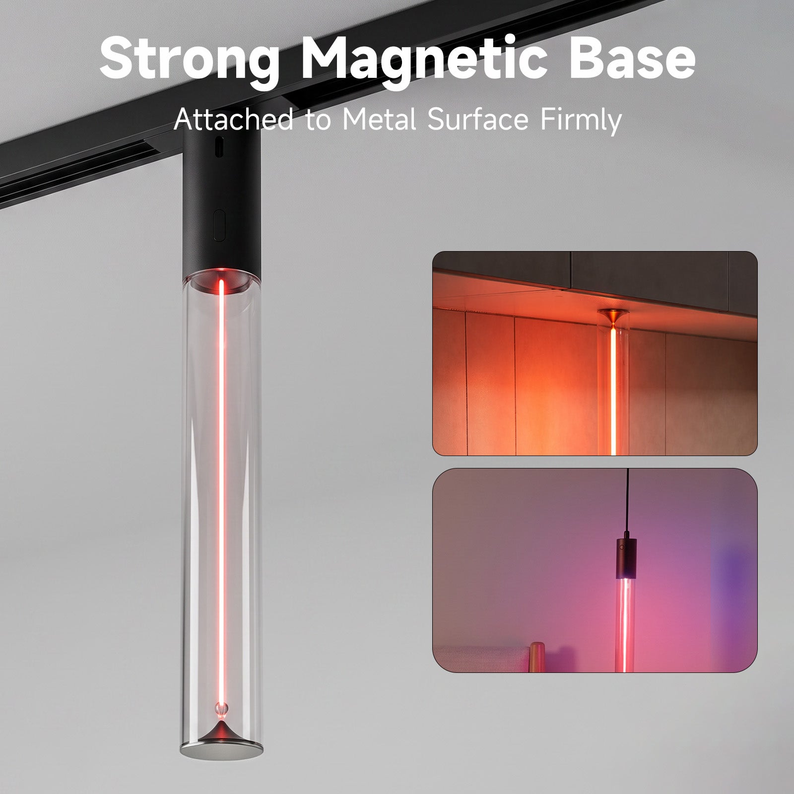 Augelight Portable RGB Ambient Light Wall Sconce Rechargeable USB Torch Lights Cordless Mood Light for Gaming