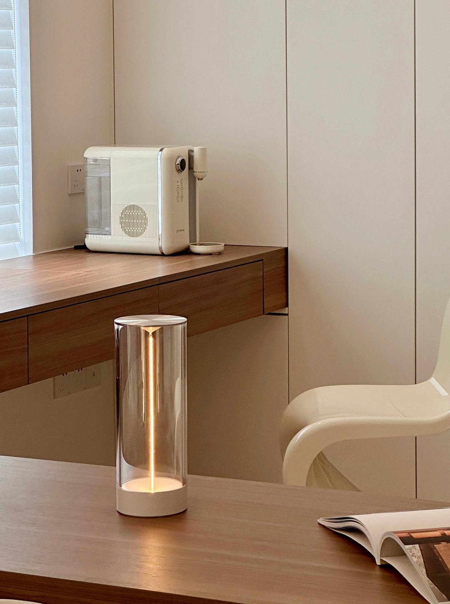 Auge Light 12.76 in Cordless Table Lamp for Desk Setup Dimmable - Auge Light