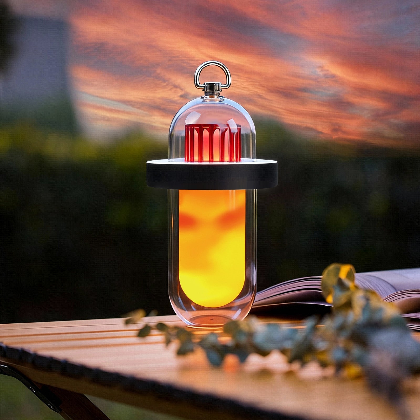 Augelight Capsule Shape Camping Light Rechargeable IP54 Waterproof Minimalist Table Lamp Dimmable LED Night Light - Auge Light