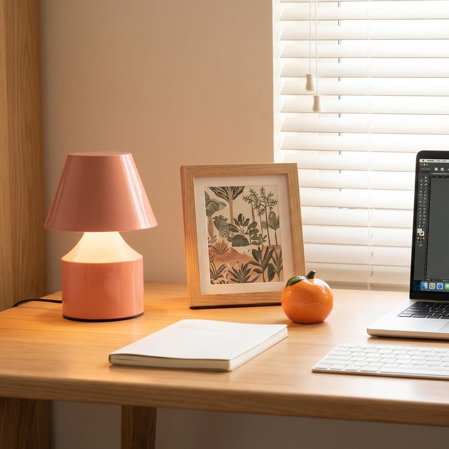 AugeLight TAPO Series Tap Control Mini Desk Lamp, Dimmable Touch Night Light, Portable LED Bedside Lamp with 3 Brightness Levels, Soft Ambient Lighting for Bedroom, Nursery, Office & Dorm - Auge Light