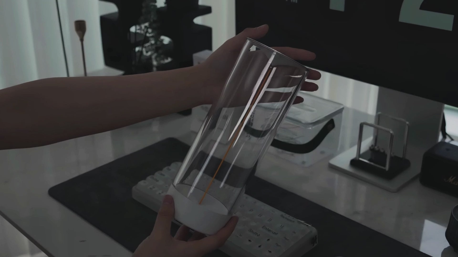 Auge light cordless table lamps video in desk set up setting